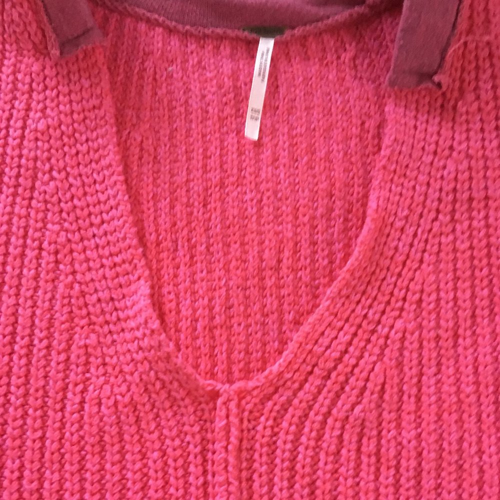 Free People V-Neck Pullover